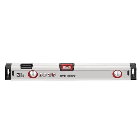 905 CONDOR 24" Magnetic Professional Box Level with OPTIVISION Red